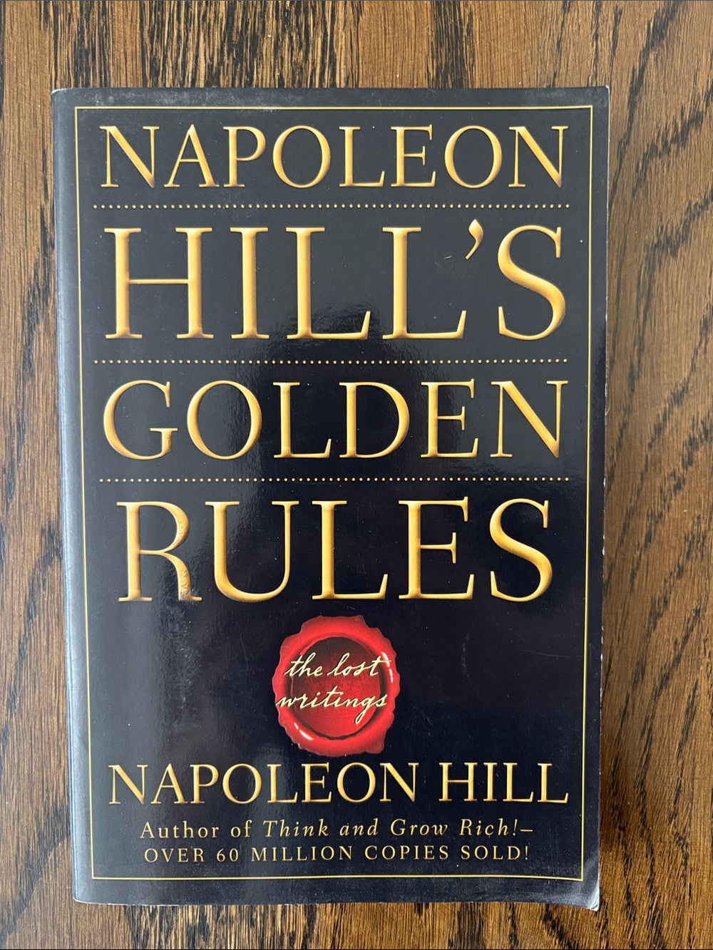 Napoleon Hill’s Golden Rules, Great Condition!